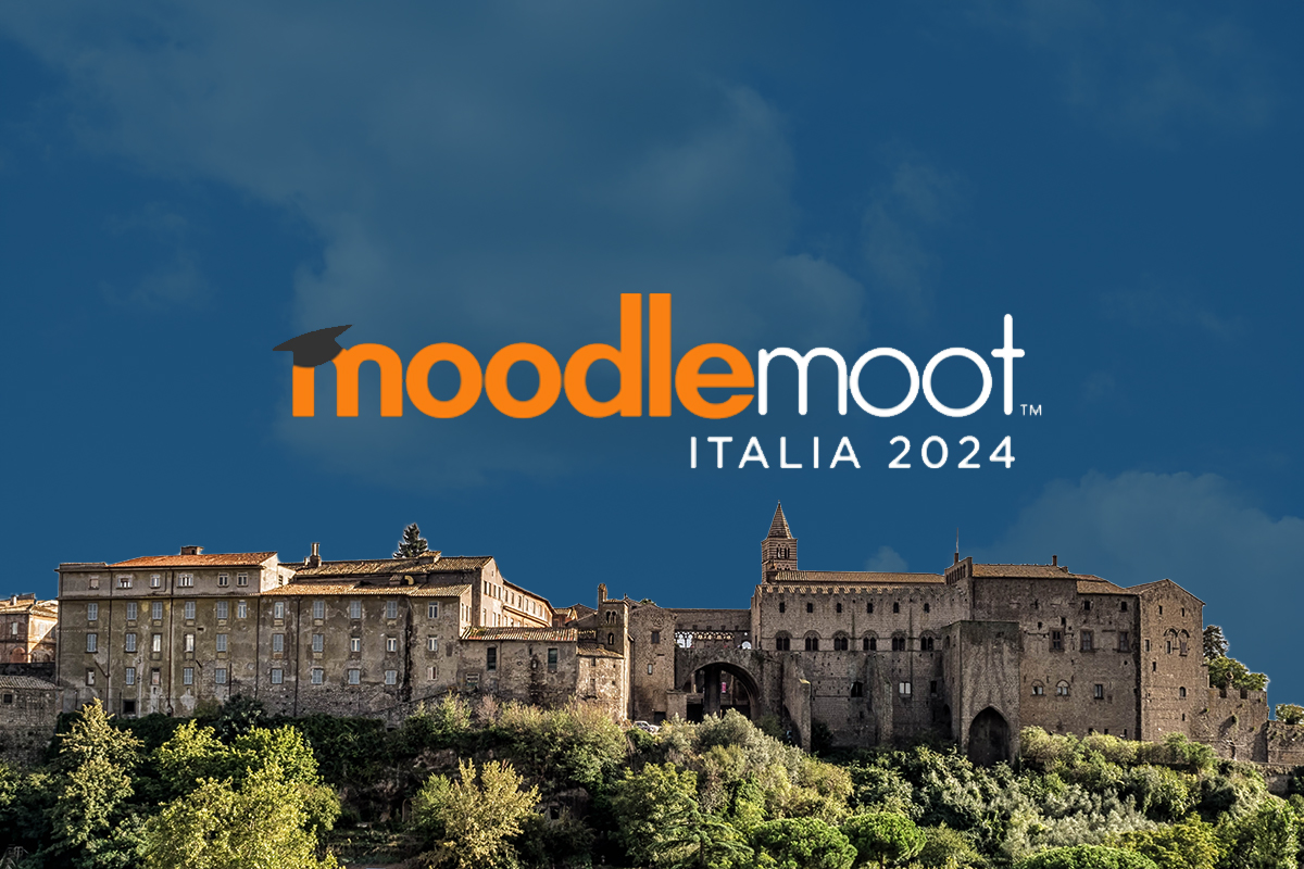 Il MoodleMoot 2024 a Viterbo